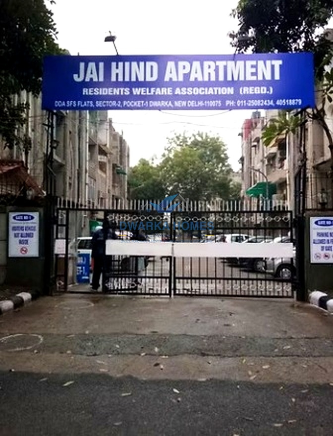 DDA Jai Hind Apartment sector 2 Pocket 1